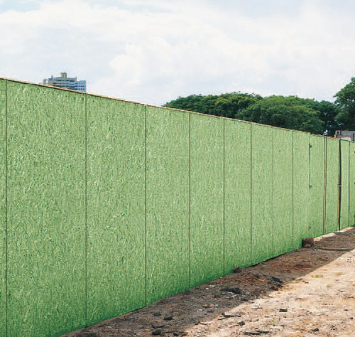 Imagen 9 de 9 de Osb Tapume Verde Fenolico 10 Mm 1,22x2,20 Mts Cerramientos