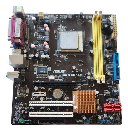 Motherboard Asus M2n68 - Am - Procesador - Coopraee Negro (Usado)