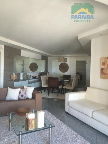 Imagem 9 de 15 de Apartamento Vista Mar À Venda - Miramar - João Pessoa - Pb - Ap0706