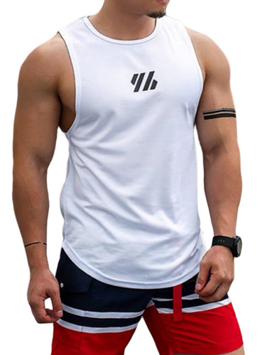 Playeras Gym Quick Dry Tank Sin Mangas Hombre Deportiva