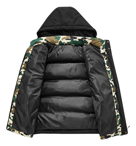Conjunto De Camuflaje Con Estampado De Bloques De Color