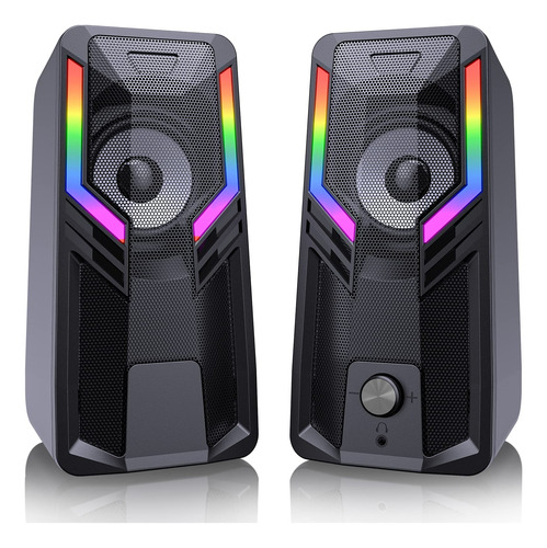 Altavoces Computadora, Altavoces Rgb Juegos Retroilumin...