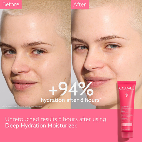 Crema Hidratante Caudalie Vinohydra Deep Hydration Con Ácido
