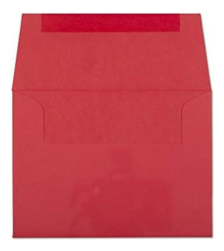Endoc Sobres Rojos A6 - Se Pueden Usar Para Tarjetas 4x6, In