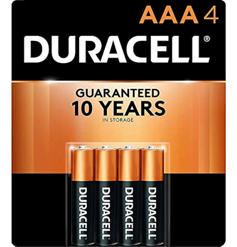 Duracell - Pilas Alcalinas Coppertop Aaa - Batería Triple A 