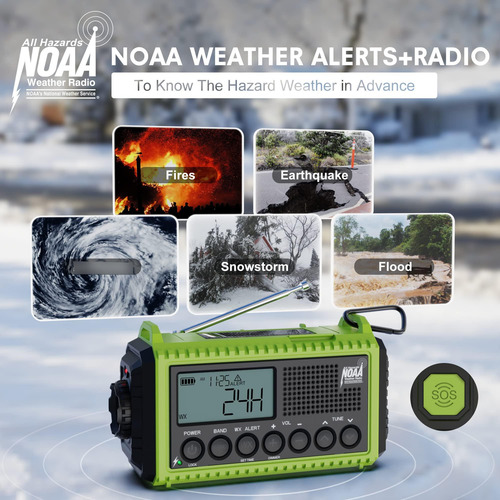 Radio Meteorológica Noaa Con Alertas Marca No Especificada M Color