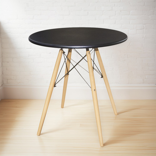 Mesa De Jantar Eames Tampo Redondo 70cm