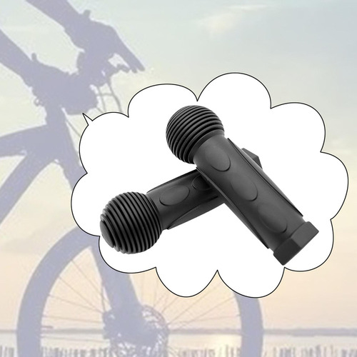 2x Manoplas De Bicicleta Com Alça Confortável