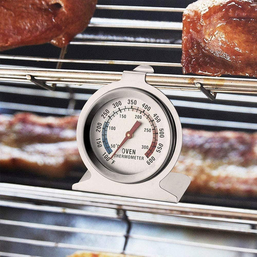 Imagen 5 de 8 de Termometro Para Horno Cocina Acero Reposteria Gastronomia
