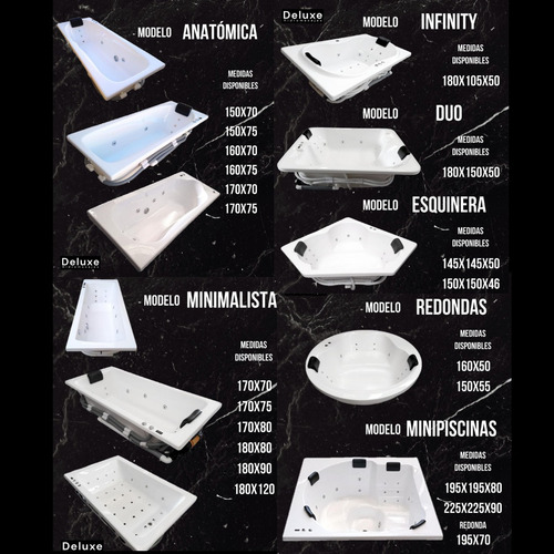Jacuzzi Minipiscina Deluxe 195x195x80 16jets 1,5hp Exterior