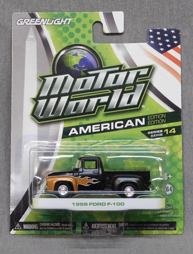 Greenlight - Motor World - 1956 Ford F-100 - 1/64