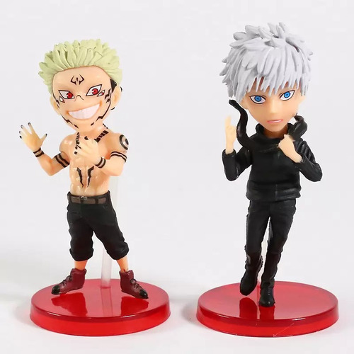 Set 2 Figuras Jujutsu Kaisen - Satoru Gojo - Ryomen Sukuna