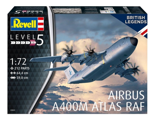 Airbus A400m Atlas Raf By Revell # 3822   1/72  