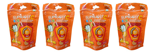 Vitamina C, D Y Zinc Gomitas X3 Sachets Naranja Naranja