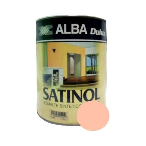 Sintetico Satinado Alba Durazno Leer Descripcion 1 L