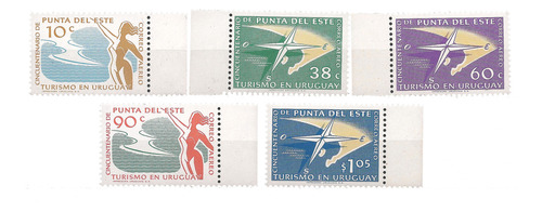 Uruguay Cincuentenario Punta Del Este Serie Ae 180/4 Mint