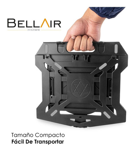 Imagen 5 de 8 de Base Soporte Para Laptop Portátil Giratorio 360° - Bellair