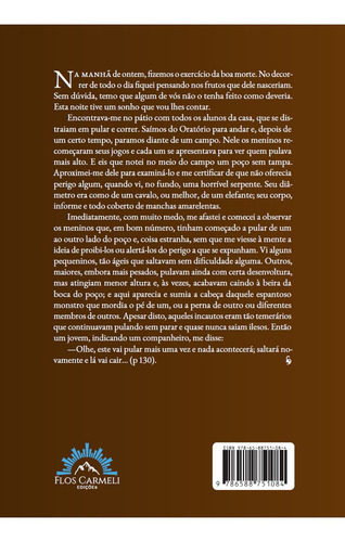 Os Sonhos de São João Bosco, de São João Bosco. Editorial Flos Carmeli, capa mole em português, 2022
