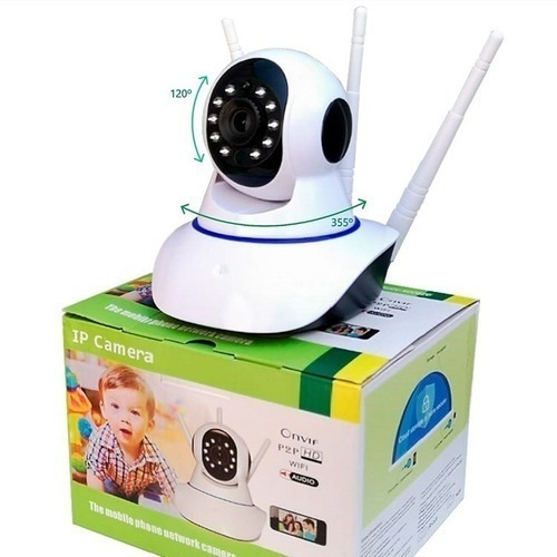 Imagen 6 de 8 de Camara De Seguridad Yoosee Ip Wifi Full Hd 1080p 3 Antenas