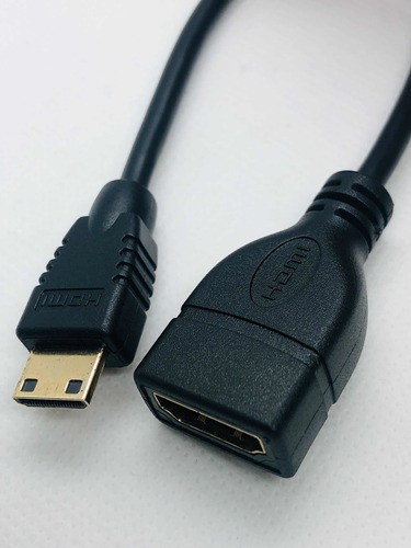 Adaptador Mini Hdmi A Hdmi 2.0 4k 1080p Cable [tienda] Nuevo