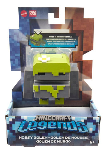 Minecraft Legends Golem Musgo - Mattel