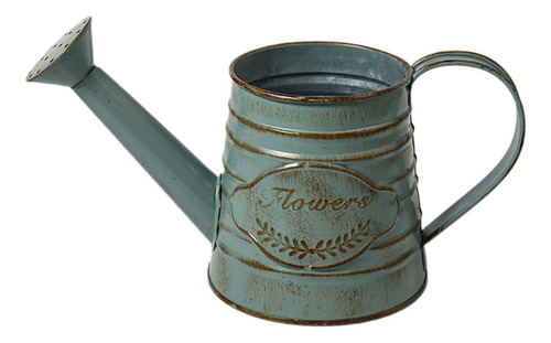 Regadera Maceta Hervidor De Hierro Maceta Rústica, Centro