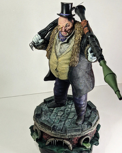 Oswald Cobblepot O Pinguim 1/6 Action Figure 3d