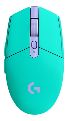 Mouse gamer de juego inalámbrico Logitech G  Serie G Lightspeed G305 verde