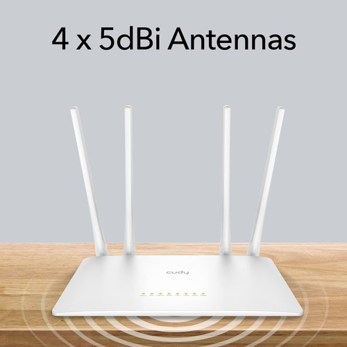 Roteador Wifi Cudy Ac1200 Smart Wifi Extender Wr1200 4 Em 1