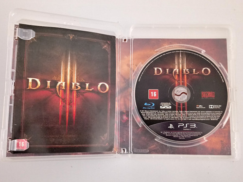 Jogo Diablo 3 Original Ps3 Playstation 3 Física Dublado