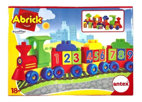 Abrick Tren Didactico De Numeros Antex 9062