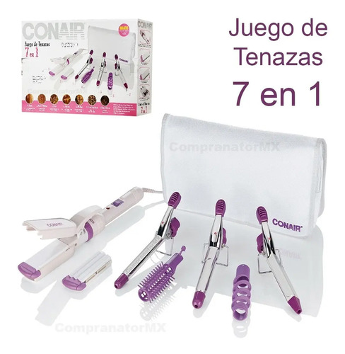 Kit Rizadoras + Mini Waflera Y Plancha Alaciadora De Cabello | Envío gratis