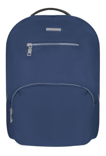 Mochila Perfect Choice Pc-083627 14 Espacio Para Laptop /v Color Azul marino