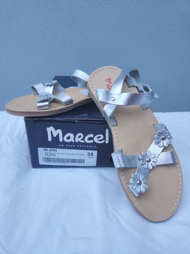 Sandalia Marcel Con Flores