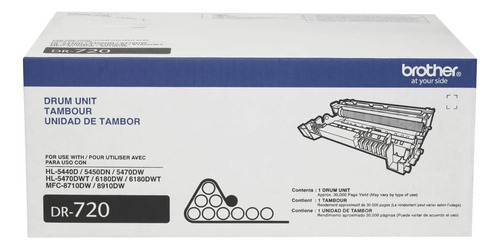 Tambor Brother Dr-720 30.000 Páginas P/dcp-8110dn Dcp-8150dn