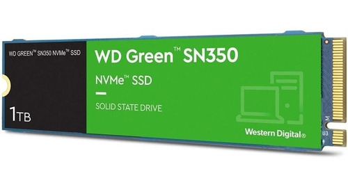 Ssd Disco Solido 1tb Wd Green Sn350 Nvme 