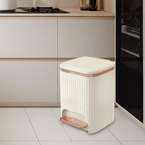 Lixeira De Banheiro, Cesta De Lixo De Cozinha Com Pedal Tipo