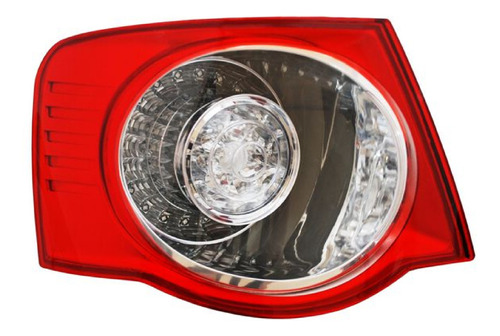 Calavera Bora 2005-2006 Ext Rojo/cristal Leds Izquierda Ald