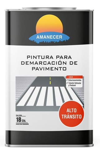 Pintura Para Pavimento Azul 18 L