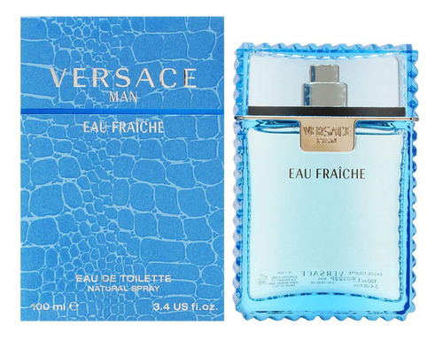 Perfume Versace Man Eau Fraiche, 100 Ml, Para Mí