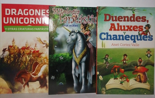 Duendes, Aluxes Y Chaneques/ Mitología Fantástica/ Dragones.