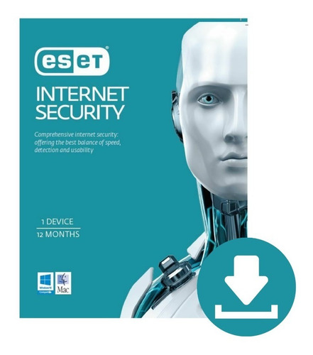 Imagen 1 de 1 de Eset Internet Security Digital 1 Pc 1 Año De Licenciamiento