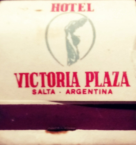 Caja De Fósforos Hotel Victoria Plaza  ( Salta - Argentina )