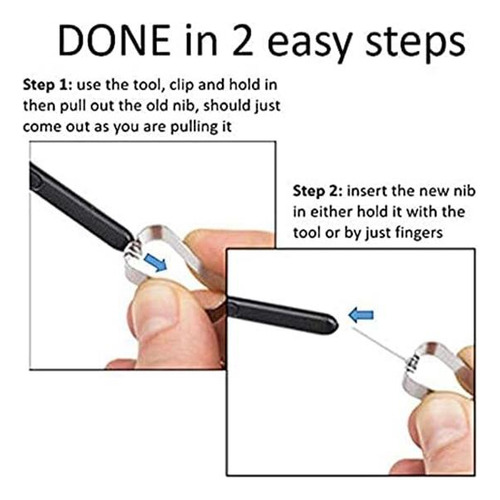 Reemplazo De Lápiz De Lápiz Stylus S De Slaunt 2 Compatible