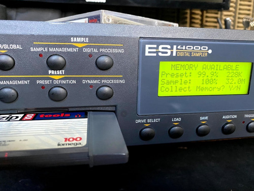 Imagen 7 de 10 de Sampler Musical E-mu Esi-4000 Zip Turbo 32 Mb Ram