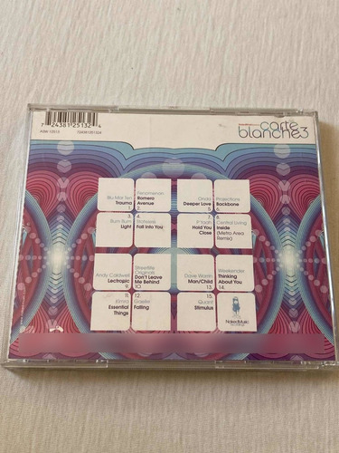 Naked Music Presents Carte Blanche 3 Mixed Cd Electronica (Usado)