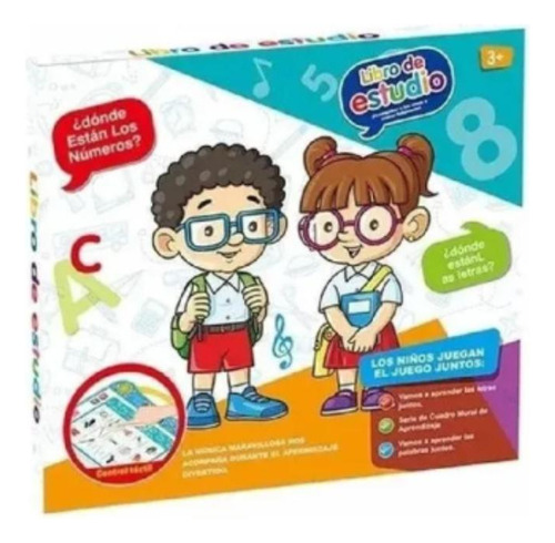Libro Didáctico Interactivo Aprendizaje Para Niños Educativo