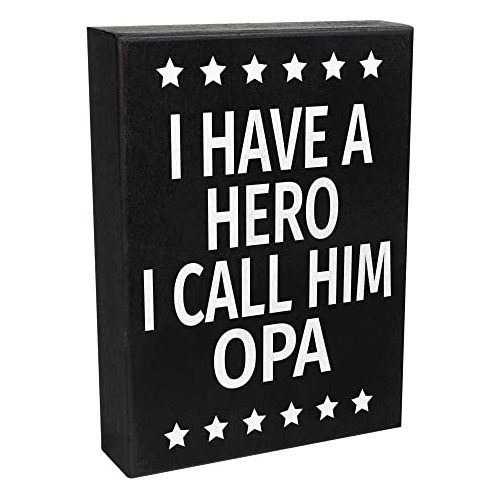 Regalos Opa, Tengo Un Héroe Al Que Llamo Opa, Cartel D...