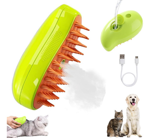 Herramienta De Aseo Para Perros Y Gatos Steam Brush Poreids