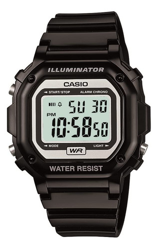 Reloj Casio Kids F-108whc-1acf De Cuarzo Digital Clásico